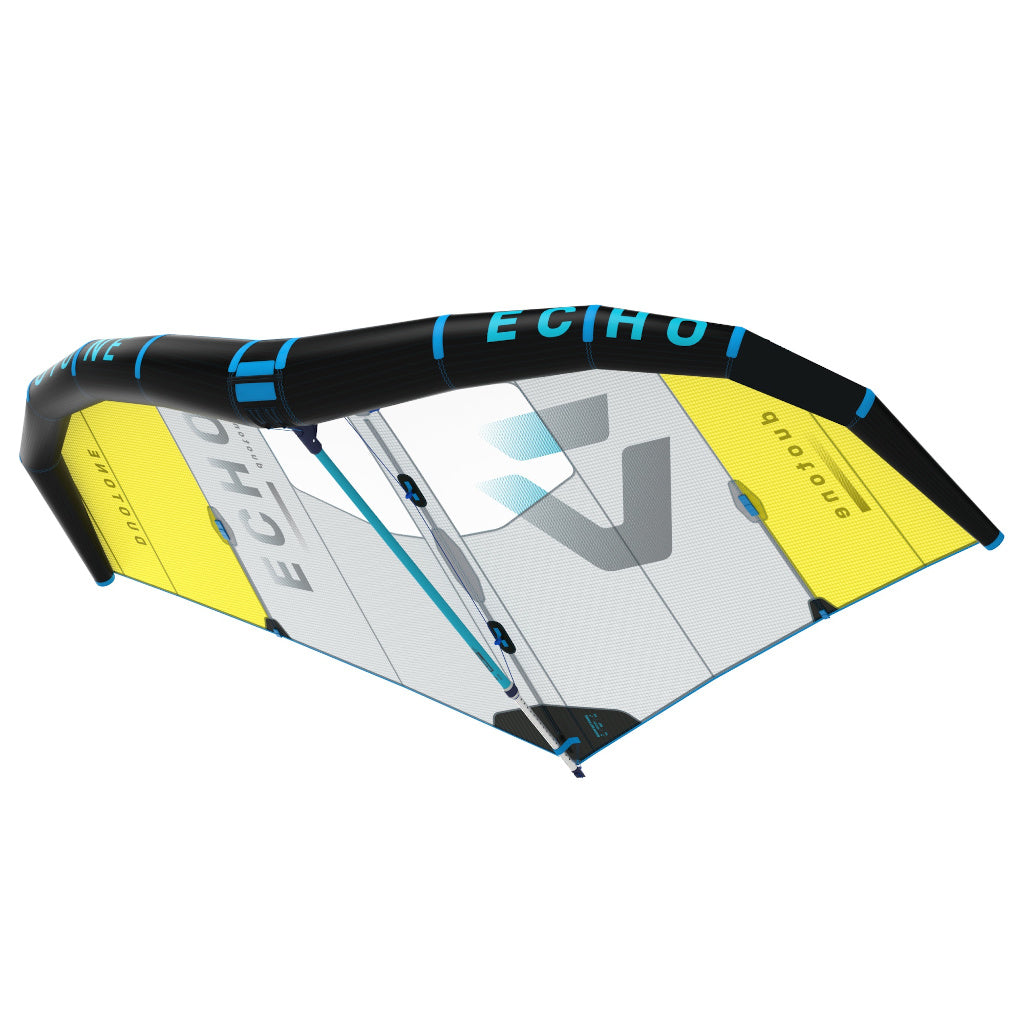2020 Duotone Echo Foil Wing Yellow Grey