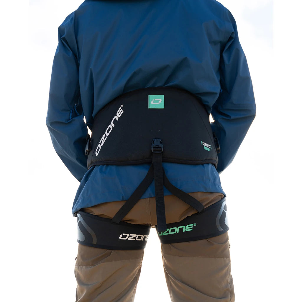 Ozone Connect Snowkite Harness Pro V3 Back View Canada