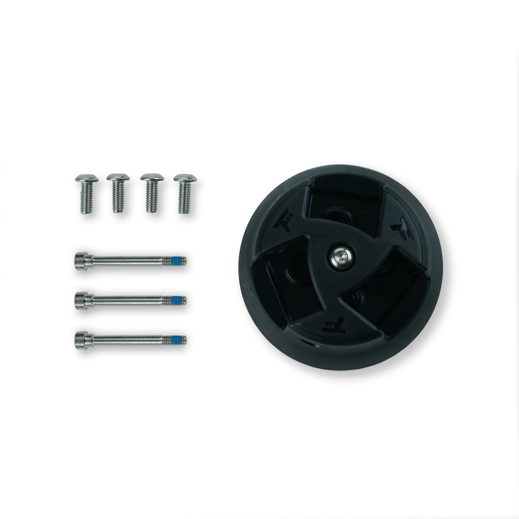 Foil Drive Three Blade Propeller Hub and shoulder screws