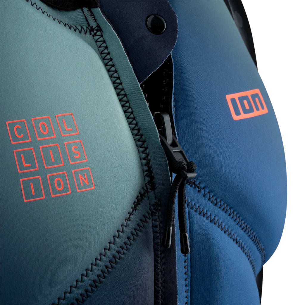 2023 ION Collision Vest Core zipper close upCanada