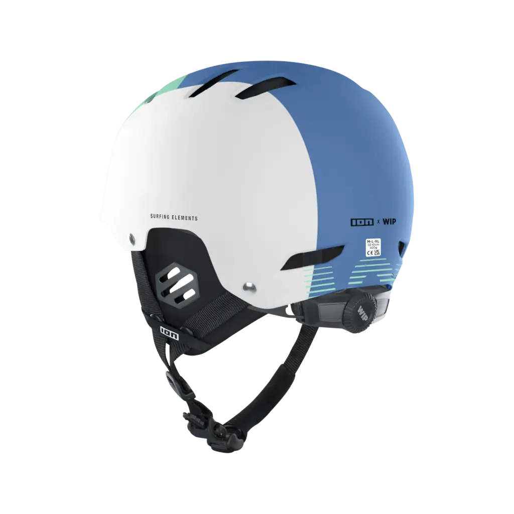 2023 ION Slash AMP Helmet Multi Colour Back