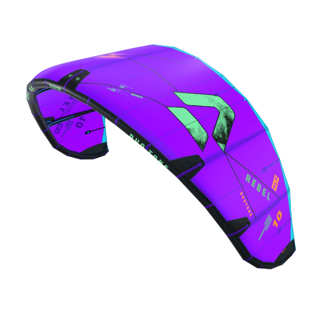 2026 Duotone Rebel SLS Purple Angle Canada
