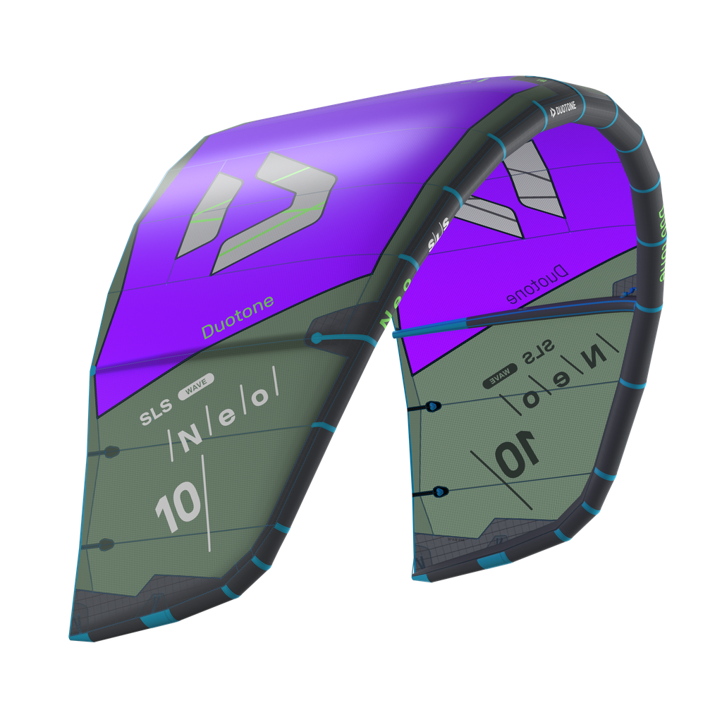 2027 Duotone Neo SLS Purple/Off Green Angle 2 Canada