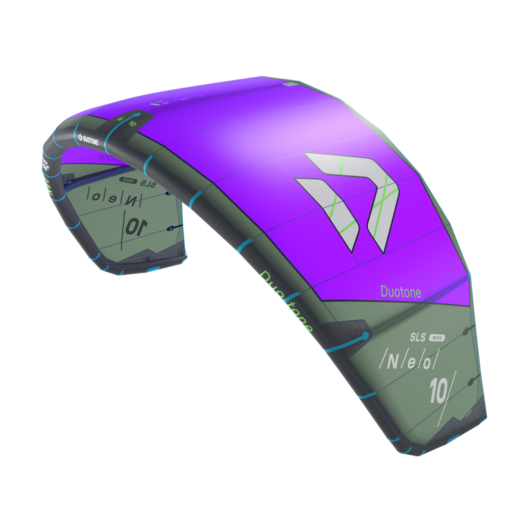 2027 Duotone Neo SLS Purple/Off Green Angle 3 Canada