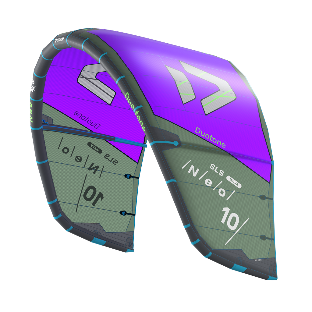 2027 Duotone Neo SLS Purple/Off Green Angle Canada