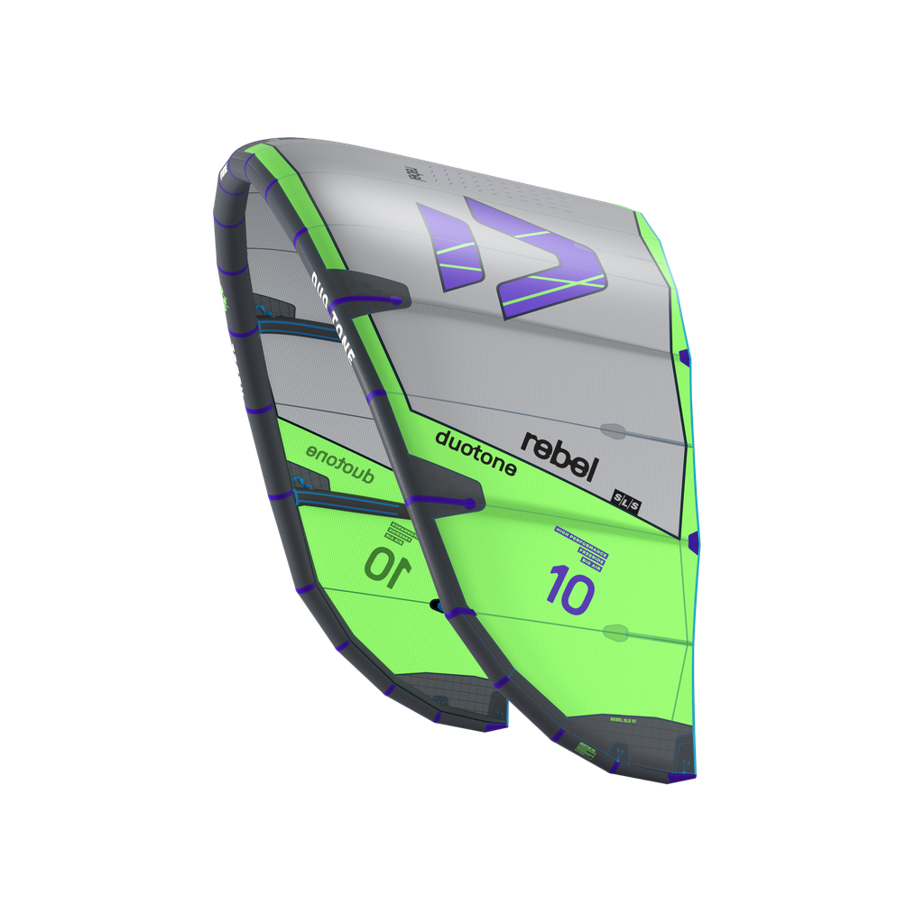 2027 Duotone Rebel SLS Gray/Light-Lime Side 3 Canada