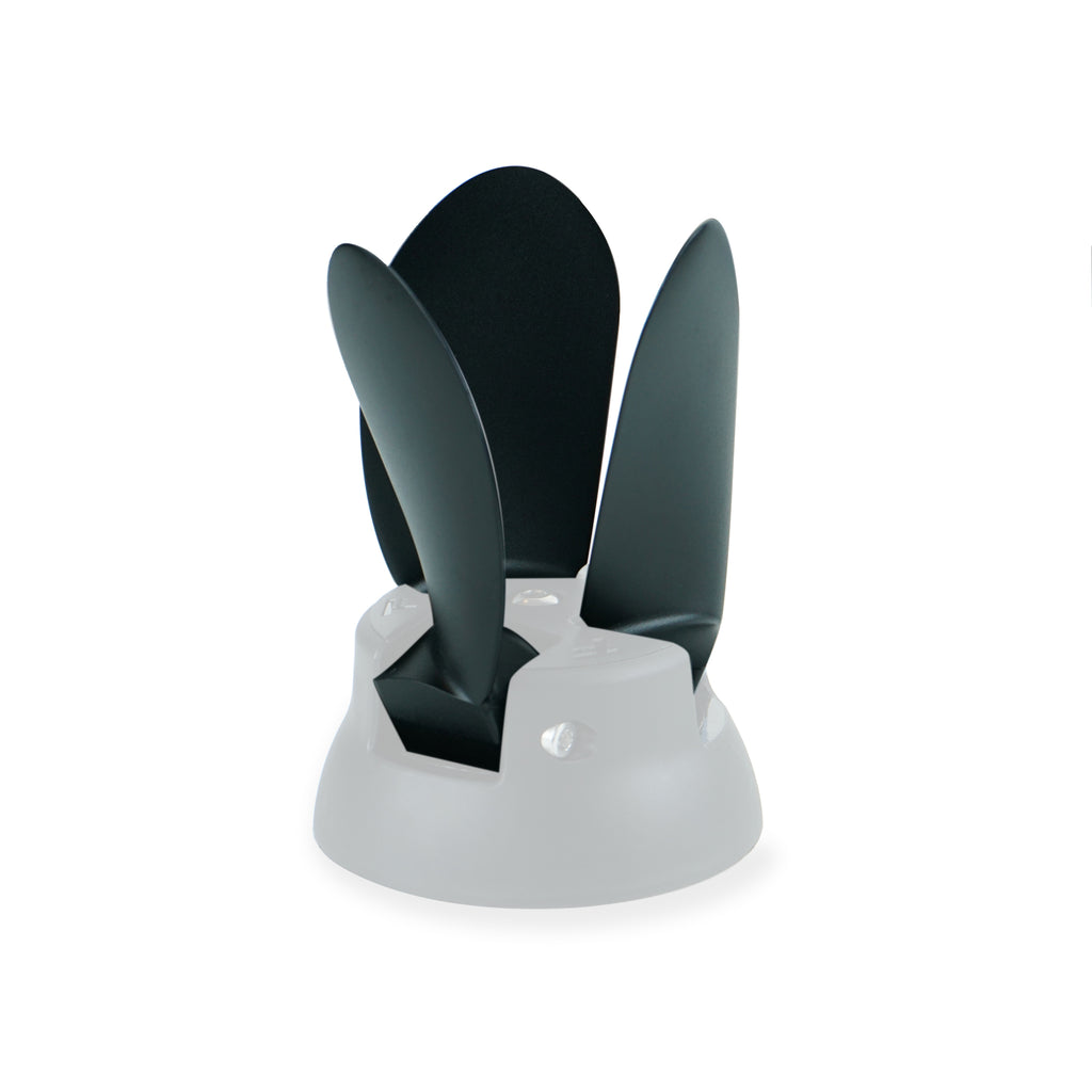 Foil Drive Aluminium Propellers three-blade setup