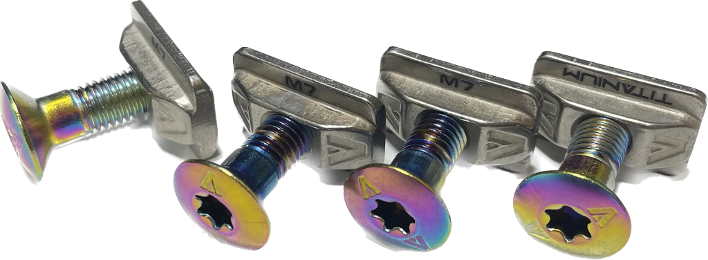 Armstrong Foils M7 Titanium T-Nuts