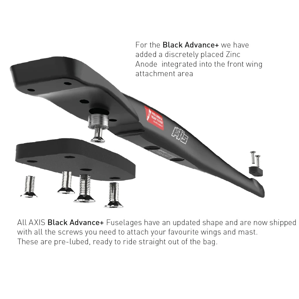 Axis Foils Black Advance + Fuselage with Zinc Description