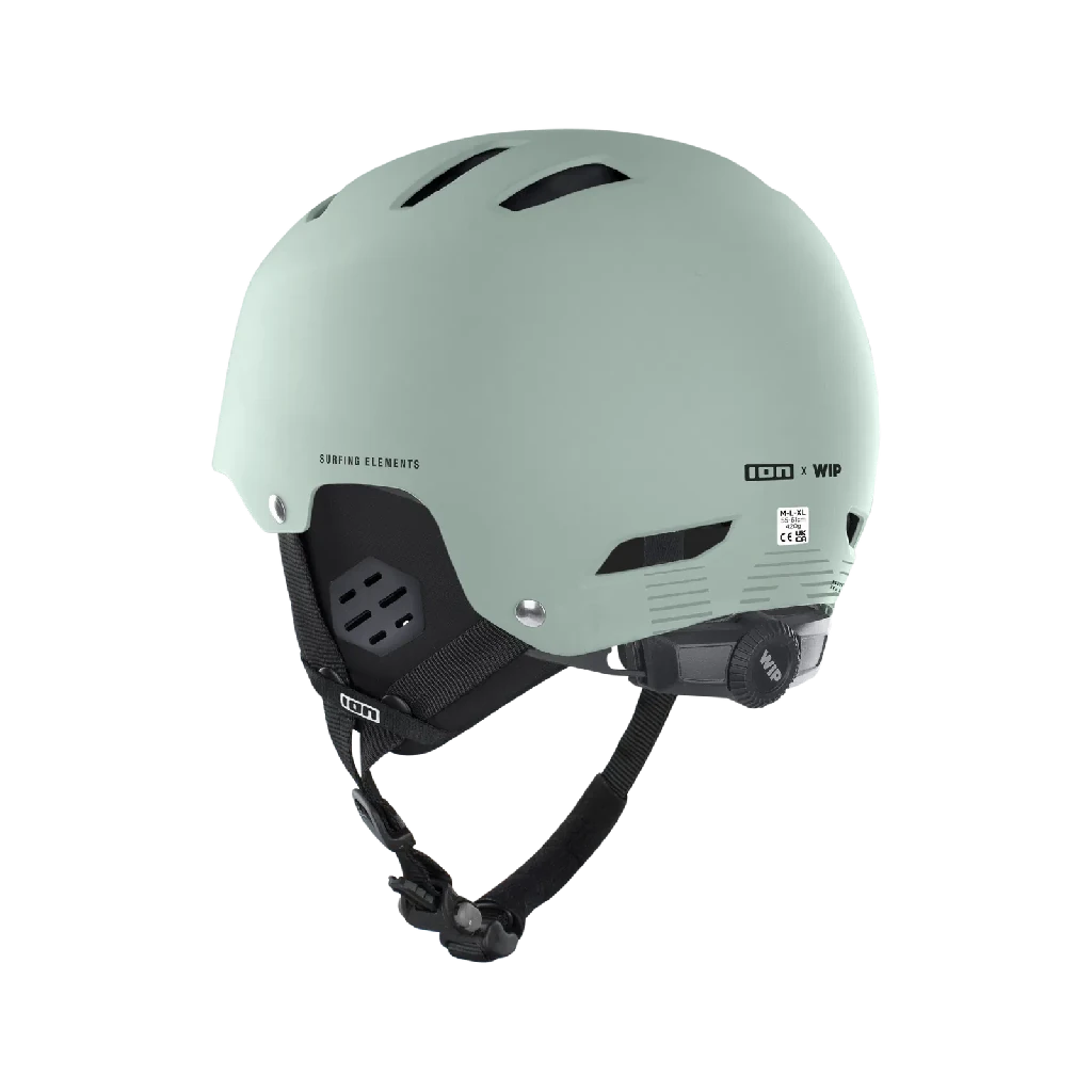 ION Slash AMP Helmet Olive Back