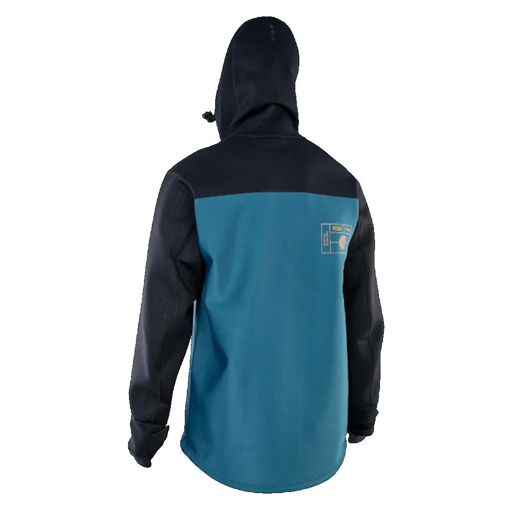 2022 ION Neo Shelter Jacket AMP Petrol back