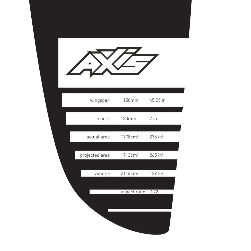 Axis PNG 1150 Carbon Hydrofoil Wing
