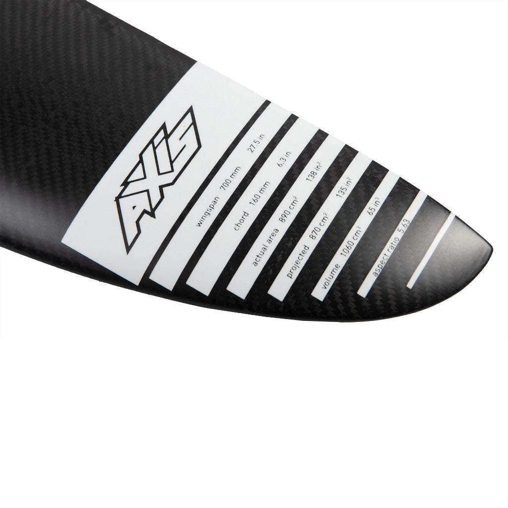 Axis Foils HPS 700 Foil Wingtip Information